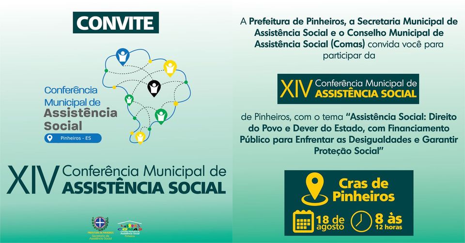 PINHEIROS PREPARA 14ª CONFERÊNCIA MUNICIPAL DE ASSISTÊNCIA SOCIAL