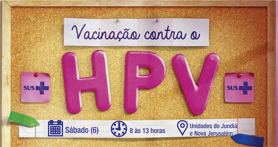 Secretaria de Saúde realiza vacinação contra o HPV para meninos e meninas